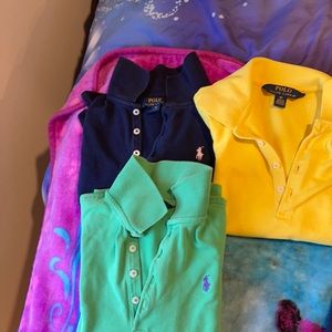 Selling 3 polo shirts. In a great condition